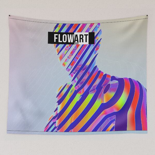 Item preview, FLOW ART VIBRANT HOLOGRAPH DISCOBOLUS designed and sold by MiVa Tank.