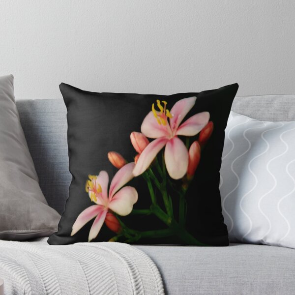 Item preview, DECORATIVE PINK FLOWER THROW PILLOW designed and sold by ✿✿ Bonita ✿✿ ђєℓℓσ.