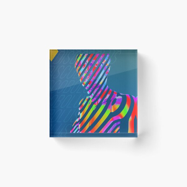 Item preview, COLORFUL ABSTRACT DISCOBOLUS designed and sold by MiVa Tank.