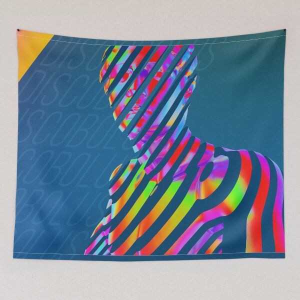 Item preview, COLORFUL ABSTRACT DISCOBOLUS designed and sold by MiVa Tank.
