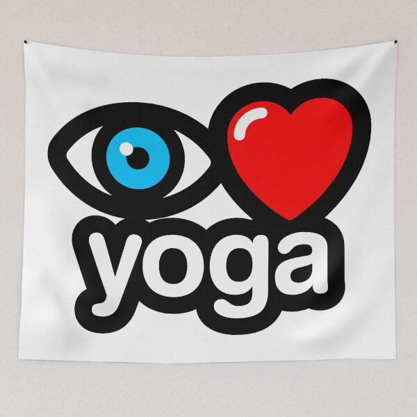 Artikelvorschau, Ich liebe Yoga entworfen und verkauft von MisterSquid.