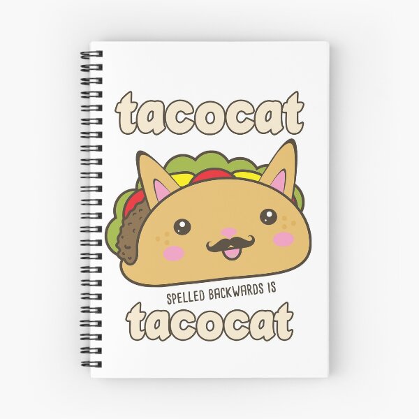 Item preview, Copy of TACOCAT spelled backwards is TACOCAT | Funny Cute Kawaii Taco Cat designed and sold by Rabbitti.