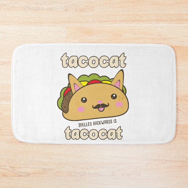 Item preview, Copy of TACOCAT spelled backwards is TACOCAT | Funny Cute Kawaii Taco Cat designed and sold by Rabbitti.
