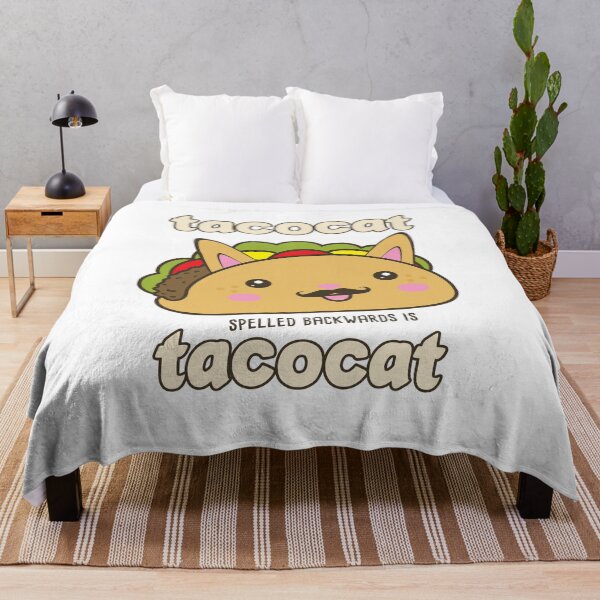 Item preview, Copy of TACOCAT spelled backwards is TACOCAT | Funny Cute Kawaii Taco Cat designed and sold by Rabbitti.