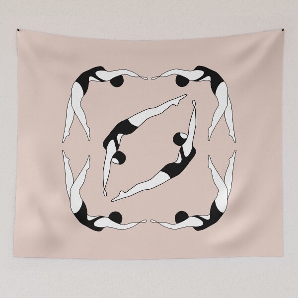 Item preview, Synchronised swimming  designed and sold by PinkSnapdragon.