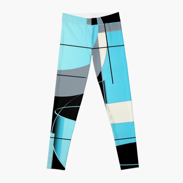 Okookram abstract fineart geometry 3 Leggings