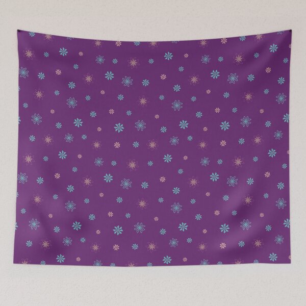 Item preview, Ditsy Flower Purple designed and sold by Meg M Studio.