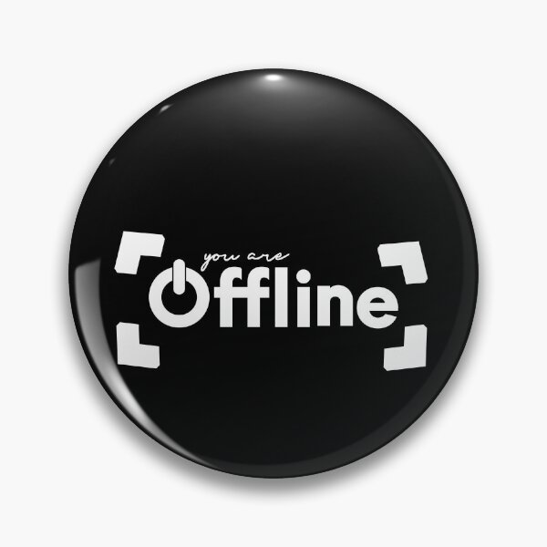 Item preview, You Are Offline - Design youth style - black and white  designed and sold by zakibenj.