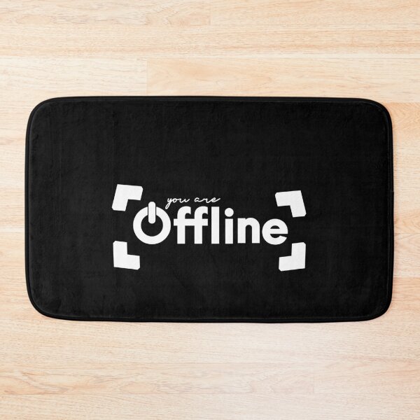 Item preview, You Are Offline - Design youth style - black and white  designed and sold by zakibenj.