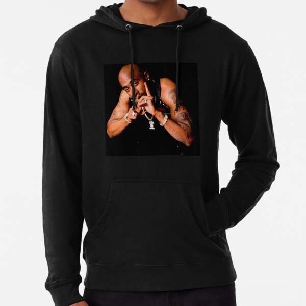 2pac artwork picture Sweat à capuche léger