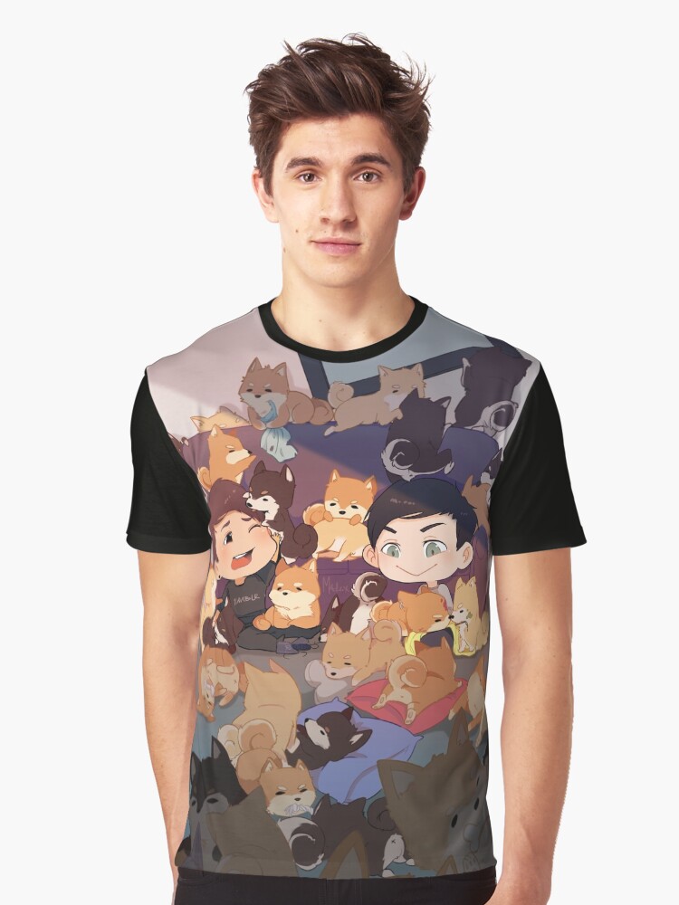 Thumbnail 1 of 5, Graphic T-Shirt, Phan- Shibes designed and sold by maddoxrider.