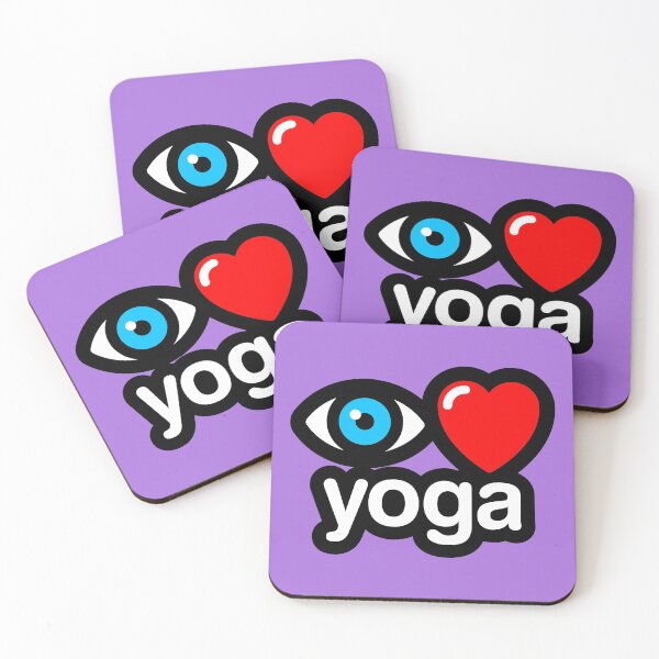 Artikelvorschau, Ich liebe Yoga - (Violett) Sahasrara entworfen und verkauft von MisterSquid.