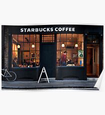 Starbucks Spitalfield Poster