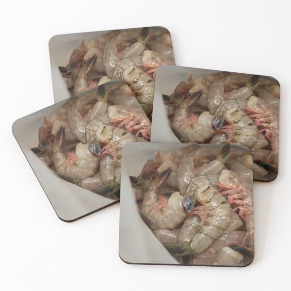 Item preview, Fresh Bagged North Carolina Raw White Shrimp designed and sold by AmberCamera.