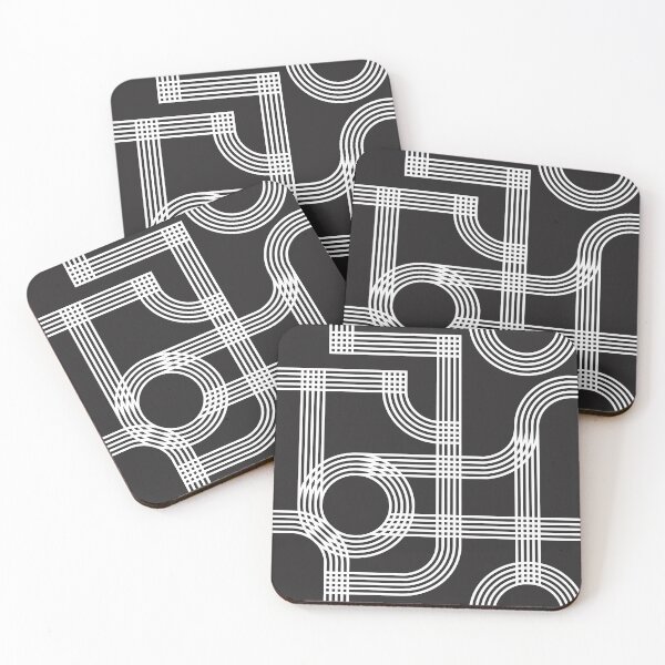 Item preview, Art Deco Linear Design - white designed and sold by JRP Design.
