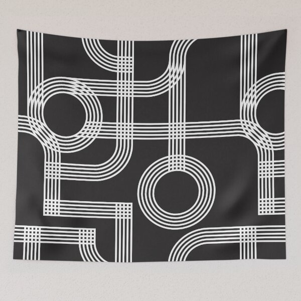 Item preview, Art Deco Linear Design - white designed and sold by JRP Design.