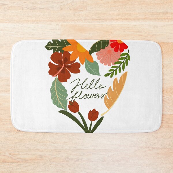 Item preview, hello flowers designed and sold by karyavna.