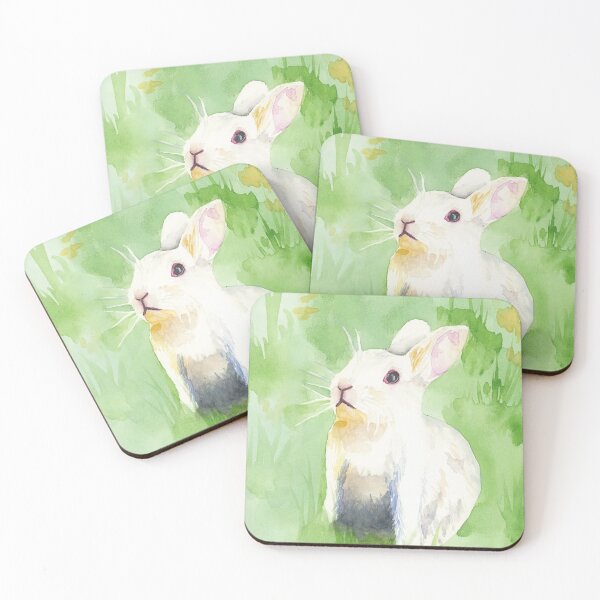 Item preview, White Rabbit  designed and sold by TwoFullMoonsArt.