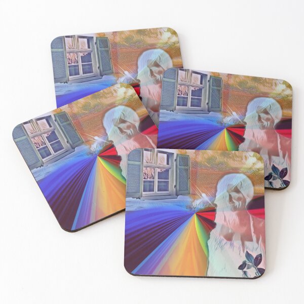 Item preview, A SMILE IN FRONT OF THE WINDOW - surrealistic photo collage designed and sold by kikidu21.
