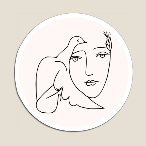 Item preview, Dove Woman minimalist designed and sold by maxigold.