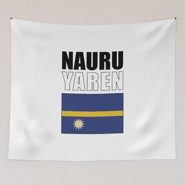 Item preview, Flag of Nauru designed and sold by KewaleeTee.