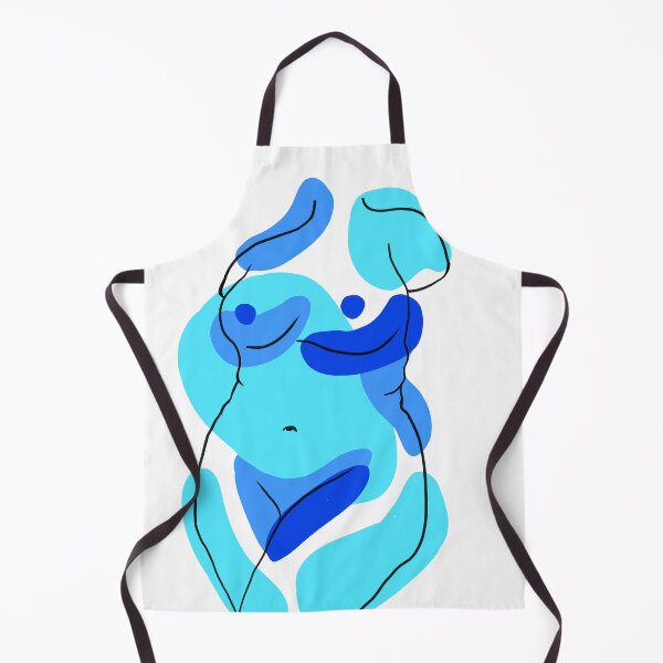 Item preview,  positivity line drawing blue designed and sold by mariahmoniquedesign.