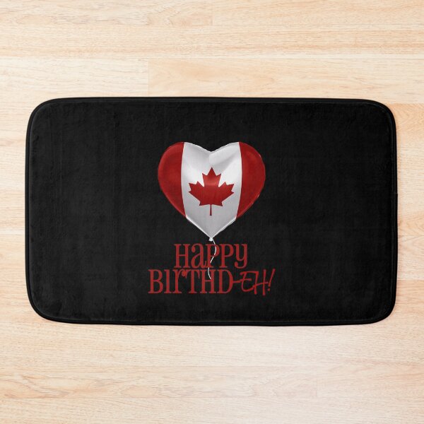 Item preview, Happy Birthd-Eh! (on white) designed and sold by PawsitiveMum.