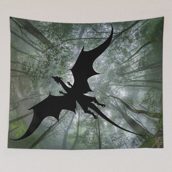 Item preview, Forest Dragon Flight designed and sold by Kestrelle.