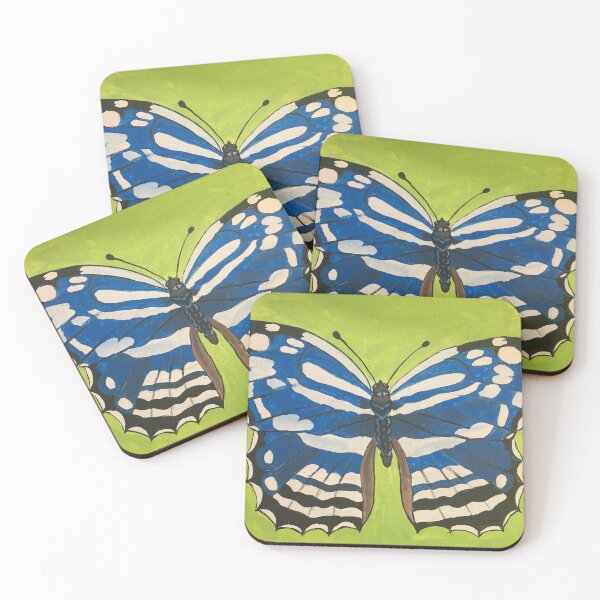 Item preview, Blue Mexican Bluewing Butterfly designed and sold by EASCreations.