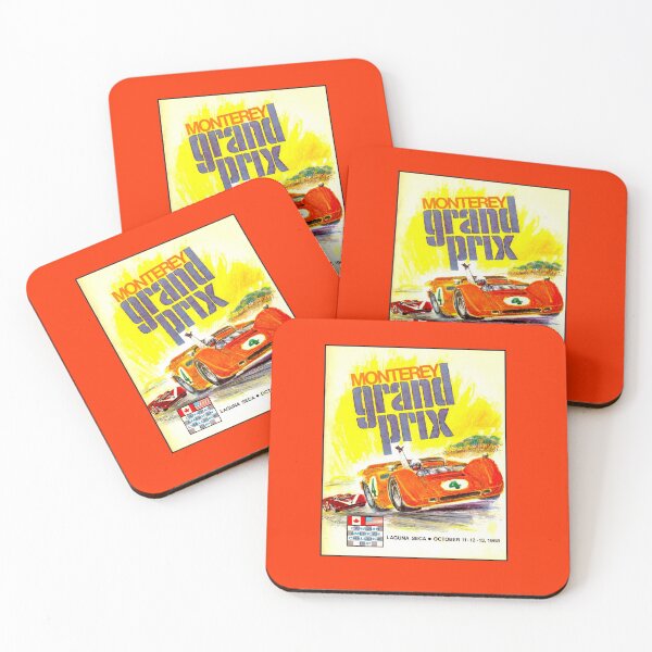 Item preview, MONTEREY; Vintage Grand Prix Auto Publicidad Imprimir designed and sold by posterbobs.