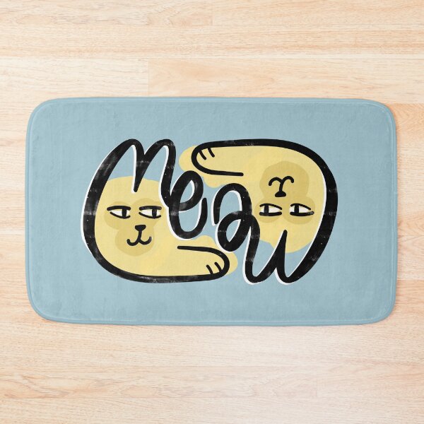 Item preview, Meow Cat Lettering ambigram art designed and sold by Sociojunkie.