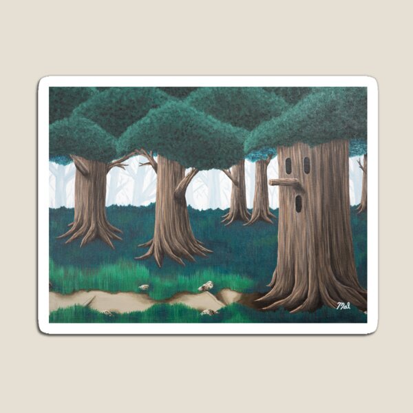 Whispy Woods Magnet