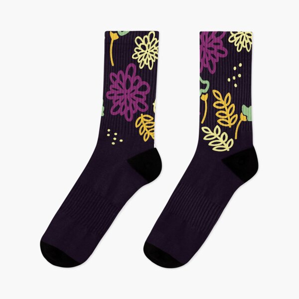 Item preview, BLACK PURPLE FLORAL/HUSBAND DADDY PROTECTOR HERO designed and sold by wildwhimsical.