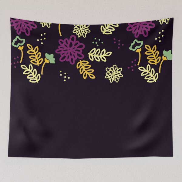 Item preview, BLACK PURPLE FLORAL/HUSBAND DADDY PROTECTOR HERO designed and sold by wildwhimsical.