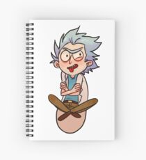 Tiny Rick Spiral Notebook