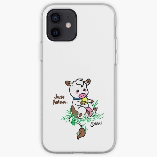 Vaca filantrópica SAEPi AJWS Funda blanda para iPhone