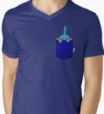 Mudkip in my Pocket Men's V-Neck T-Shirt
