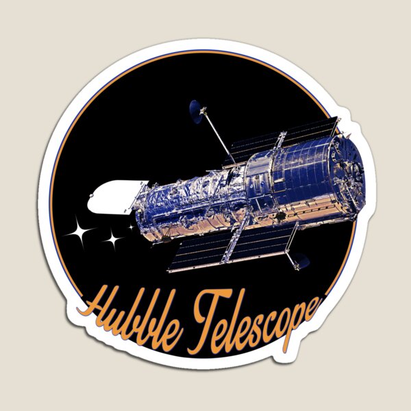 Item preview, Hubble Telescope Retro Vintage Style Design designed and sold by elisagallant.
