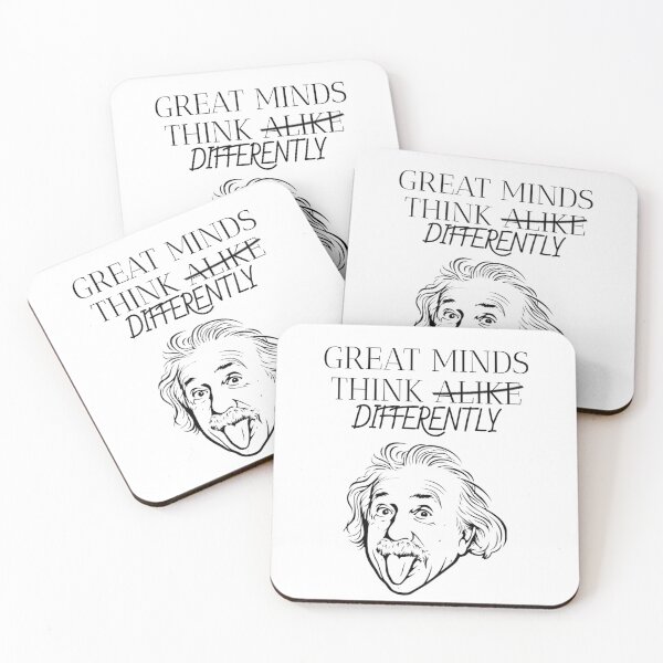 Item preview, Great Minds Think Differently designed and sold by ZephyrPrints.