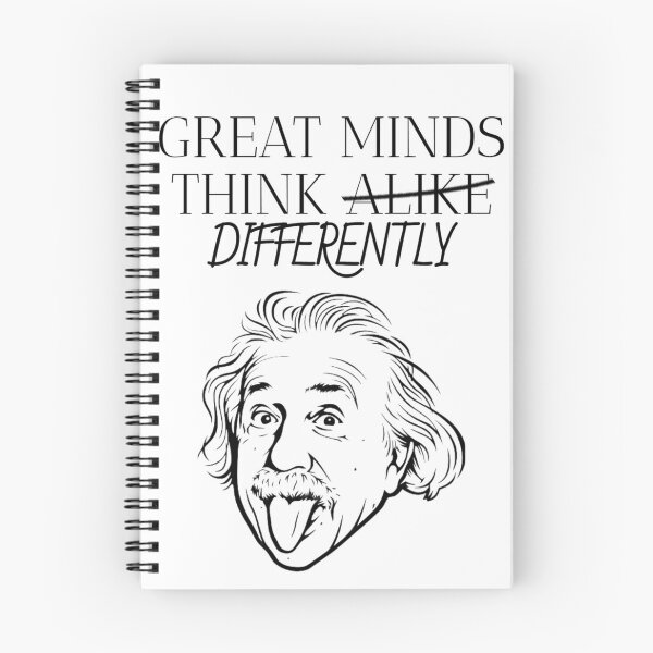 Item preview, Great Minds Think Differently designed and sold by ZephyrPrints.