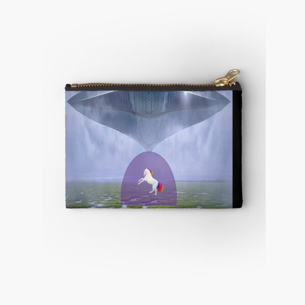 Item preview, Where Have All The Unicorns Gone - UFO Alien Abduction Spacecraft designed and sold by KeysTreasures.