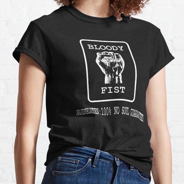 Bloody Fist Nasenbluten Noir T-shirt classique