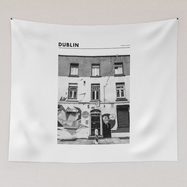 Item preview, Dublin B&W - no worries designed and sold by FigureAndFold.