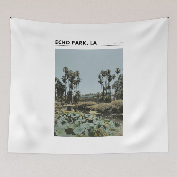Item preview, Echo park Lake designed and sold by FigureAndFold.