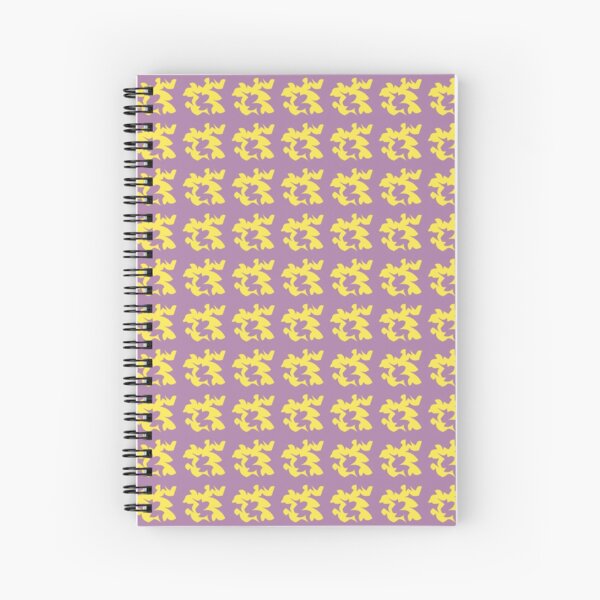 Item preview, Yellow Abstract Shape Design on a Purple Hue Background designed and sold by ThisNThatImages.
