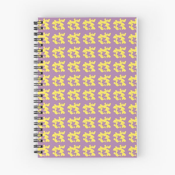Item preview, Yellow Abstract Shape Design on a Purple Hue Background designed and sold by ThisNThatImages.