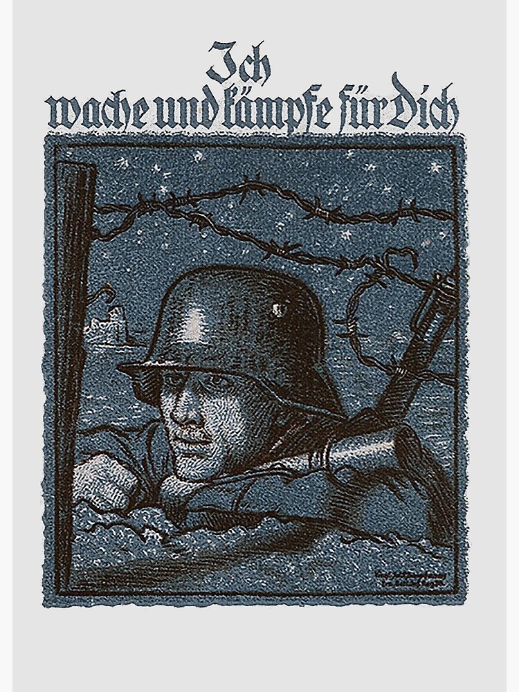 "I Fight for You...German WWI" Poster for Sale by edsimoneit Redbubble