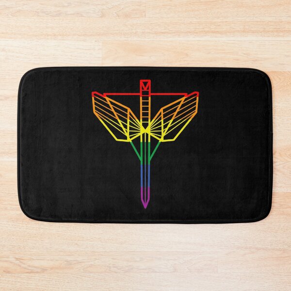 Item preview, The angel’s shield - rainbow  designed and sold by geekartistry.