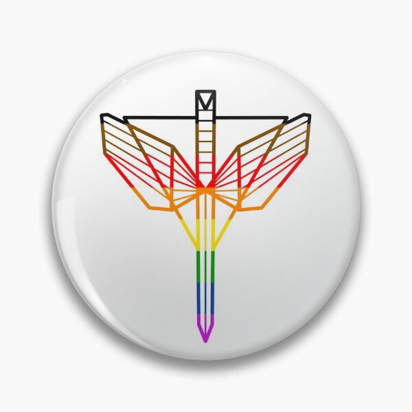 Item preview, The angel’s shield - pride designed and sold by geekartistry.