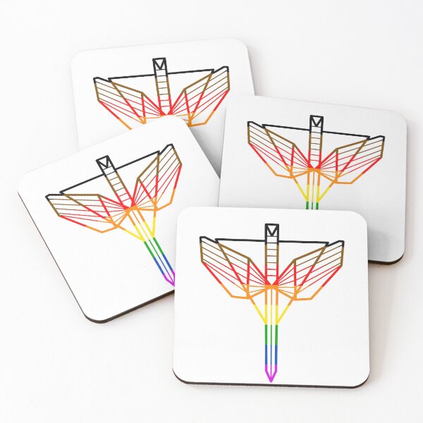 Item preview, The angel’s shield - pride designed and sold by geekartistry.